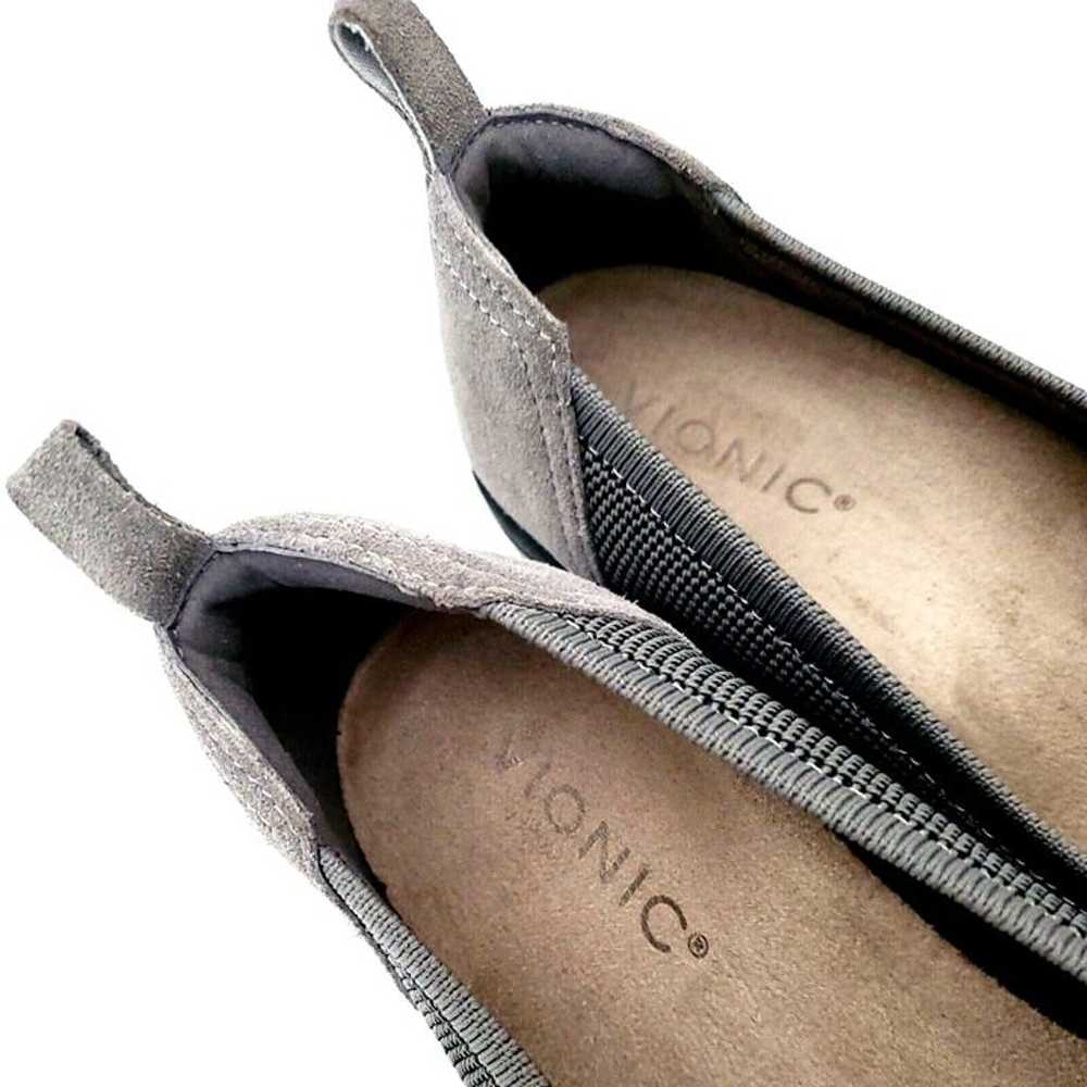 Vionic Advantage Jacey Gray Slip On Wedge Women's… - image 9