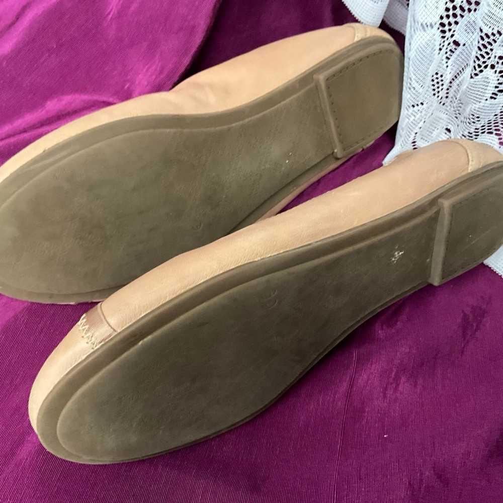 Vionic Caroll Ballet Flat Soft Tan Leather Size 9… - image 7