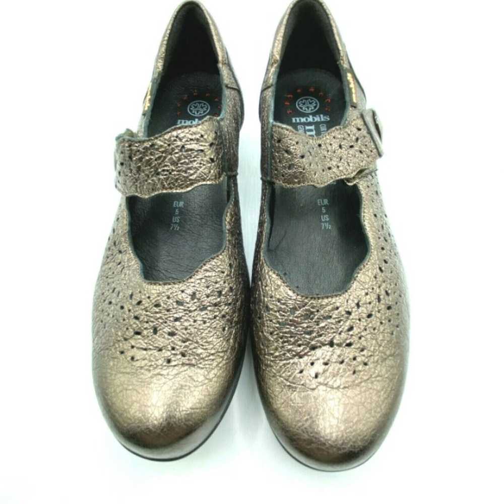 MEPHISTO MOBILS BRONZE MARY JANE STYLE CASUAL HOO… - image 3