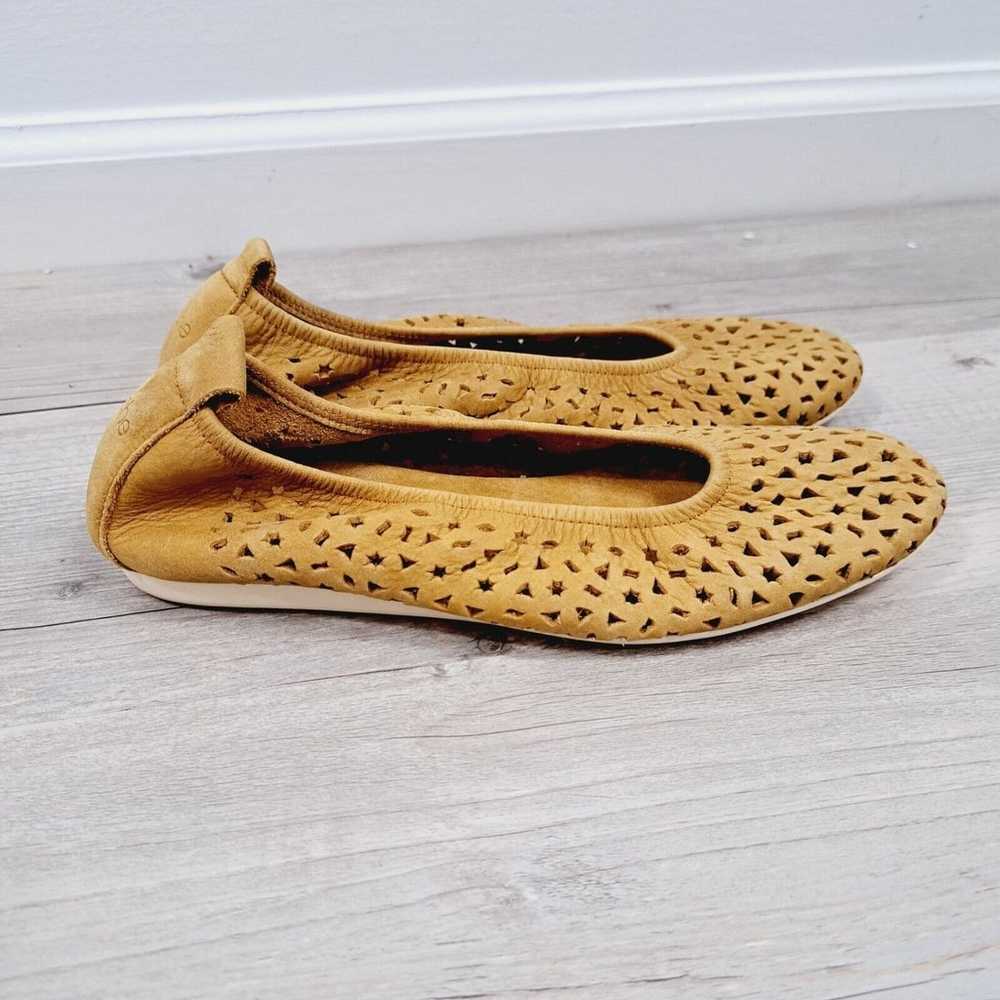 Arche Suede Nubuck Leather Perforated Ballet Flat… - image 3