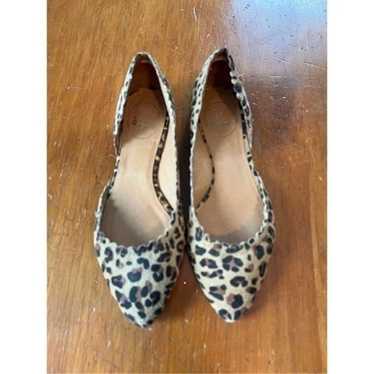 Jack Rogers cheetah/leopard/animal print flats 6.5