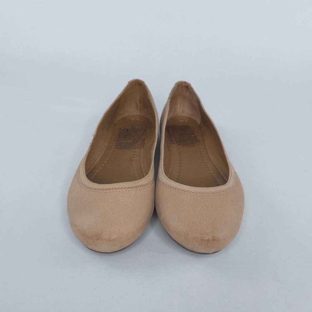 Frye Carrie Leather Ballet Flats in Blush sz 10 - image 4