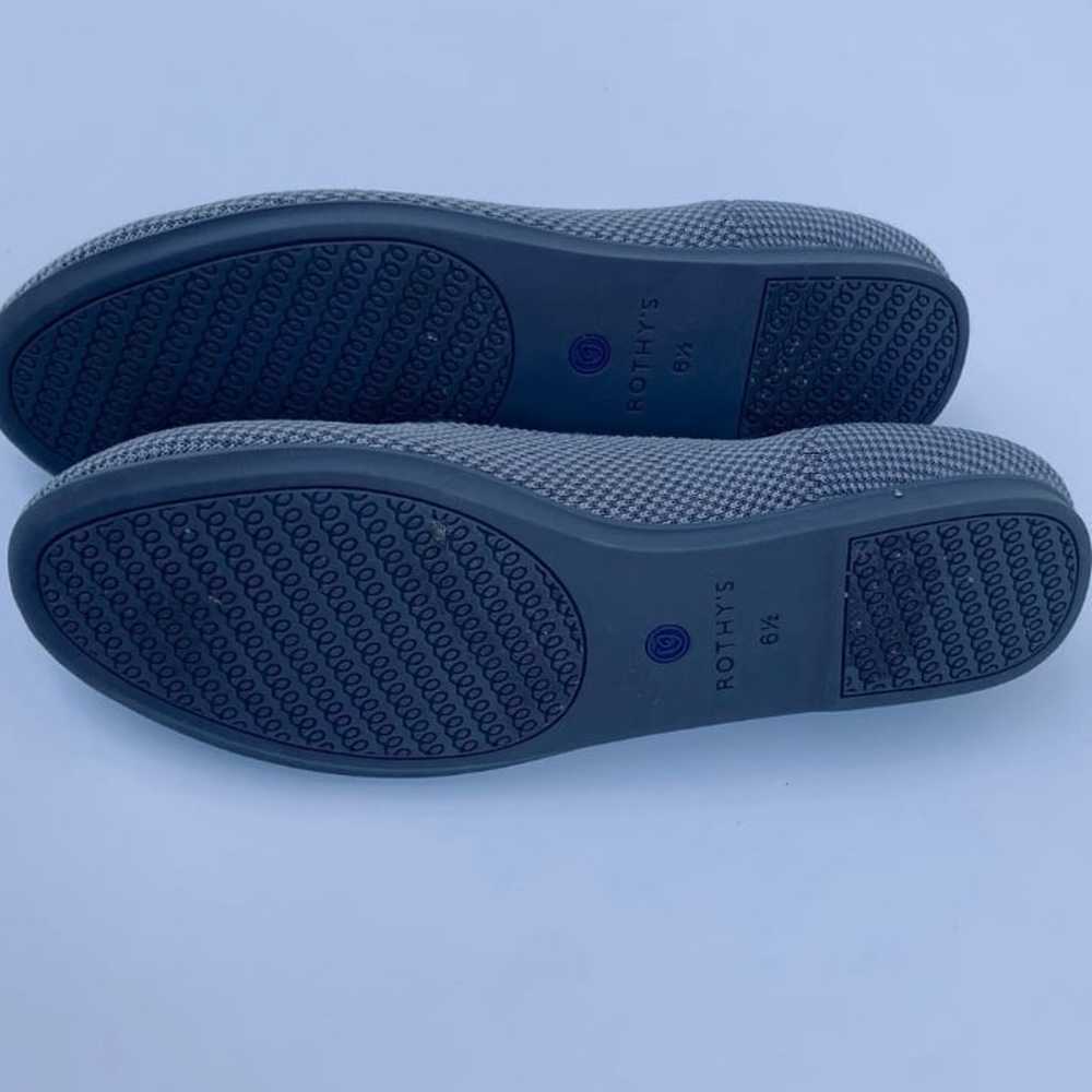 Rothy’s The Flat in Pebble Grey Blue Size 6.5 Wom… - image 6