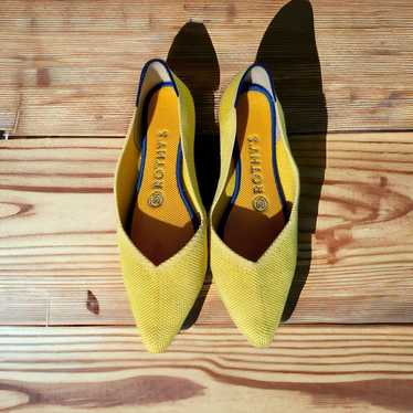 Rothy's The Point Pointed Toe Ballet Flats Marigo… - image 1