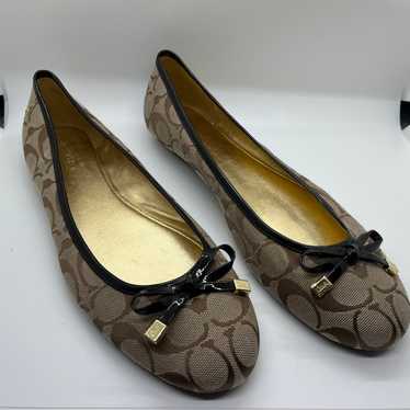 Coach ballet flats  size 11 - excellent condition!