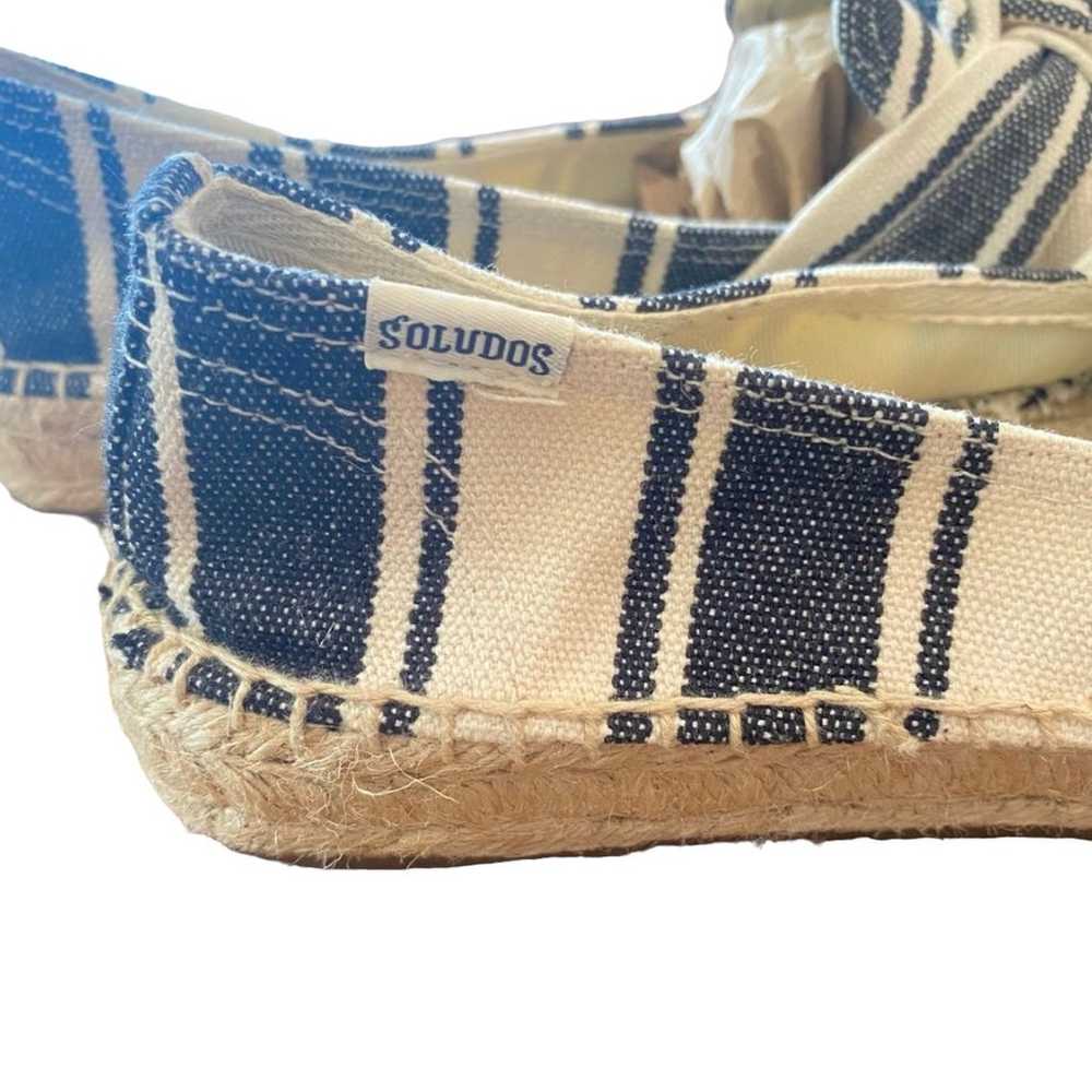 Soludos Knotted Platform Espadrille Slipper Boho … - image 12