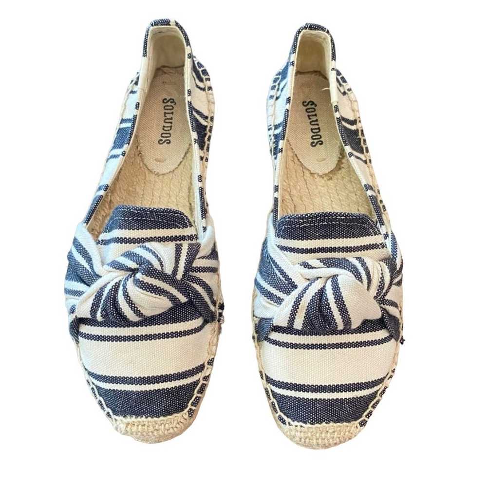 Soludos Knotted Platform Espadrille Slipper Boho … - image 4