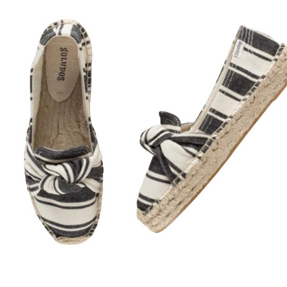 Soludos Knotted Platform Espadrille Slipper Boho … - image 5