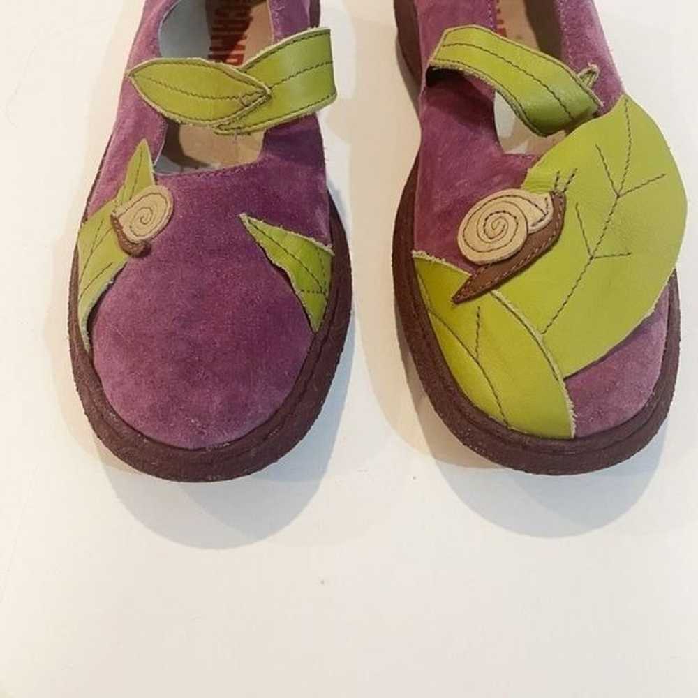 Camper Maryjane Shoe size 37 Floral Garden Purple… - image 2