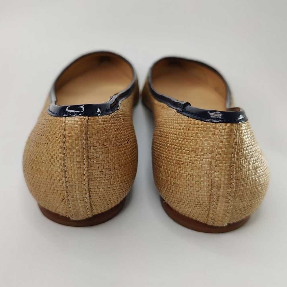 Pointed cap toe woven flats by Talbot - image 4