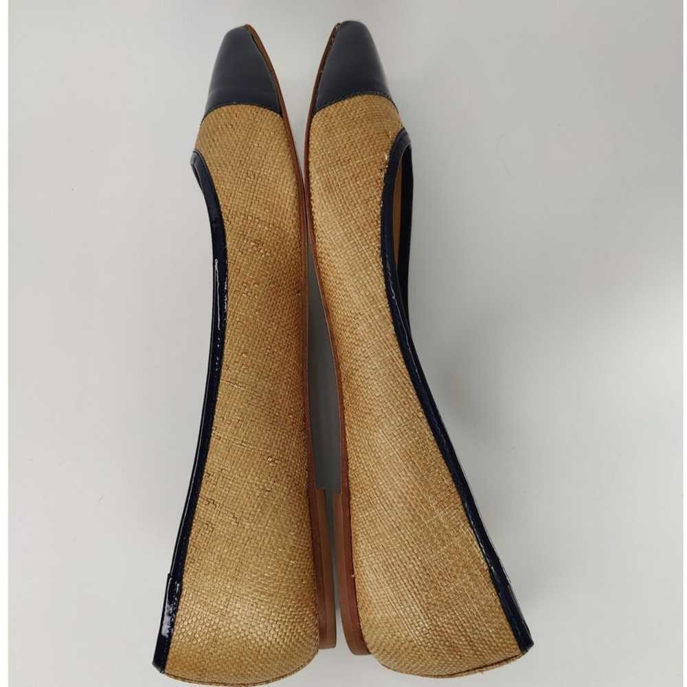 Pointed cap toe woven flats by Talbot - image 5