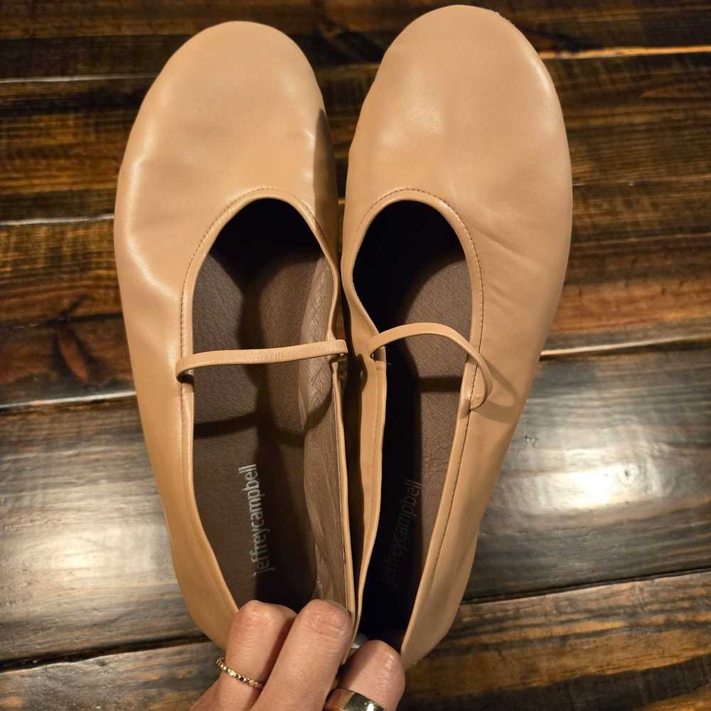 Jeffrey Campbell Ballet Flats Nude 10 - image 2