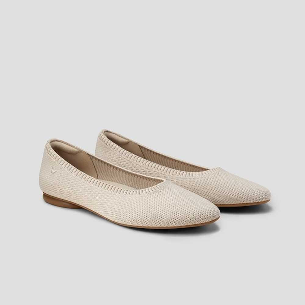 Vivaia Tamia Almond Toe Ballet Flats Almond - image 2