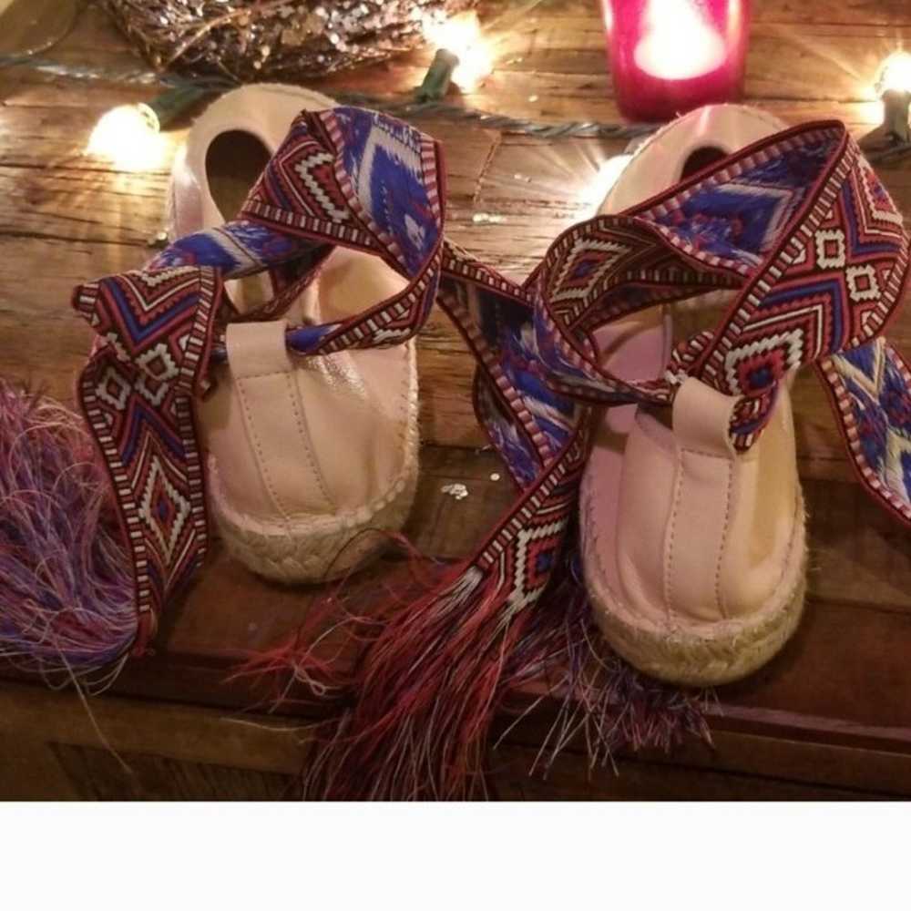 Free People Maya wrap espadrille ballet flats - image 3