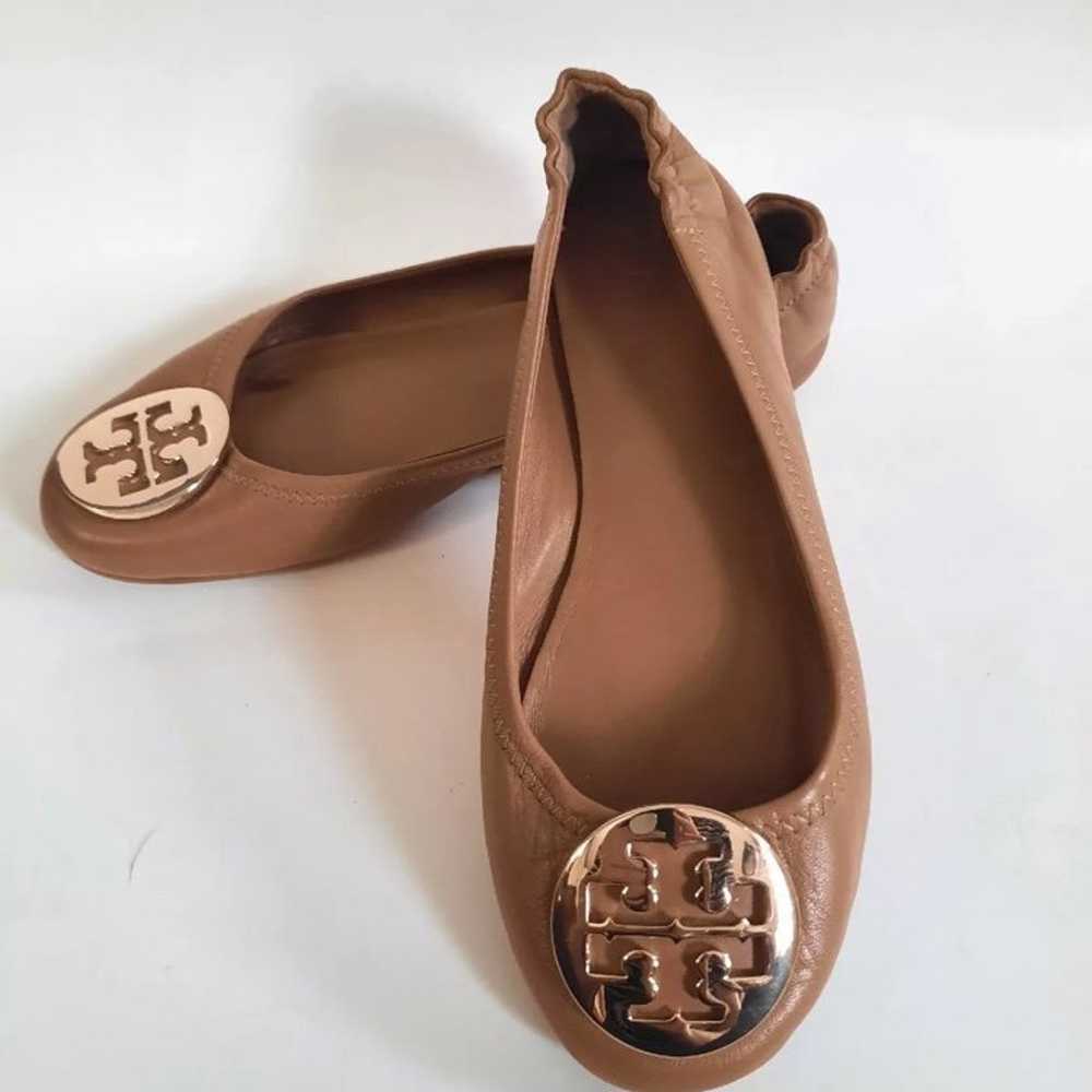 Tory Burch Minnie Ballet Flat in Tan - image 1