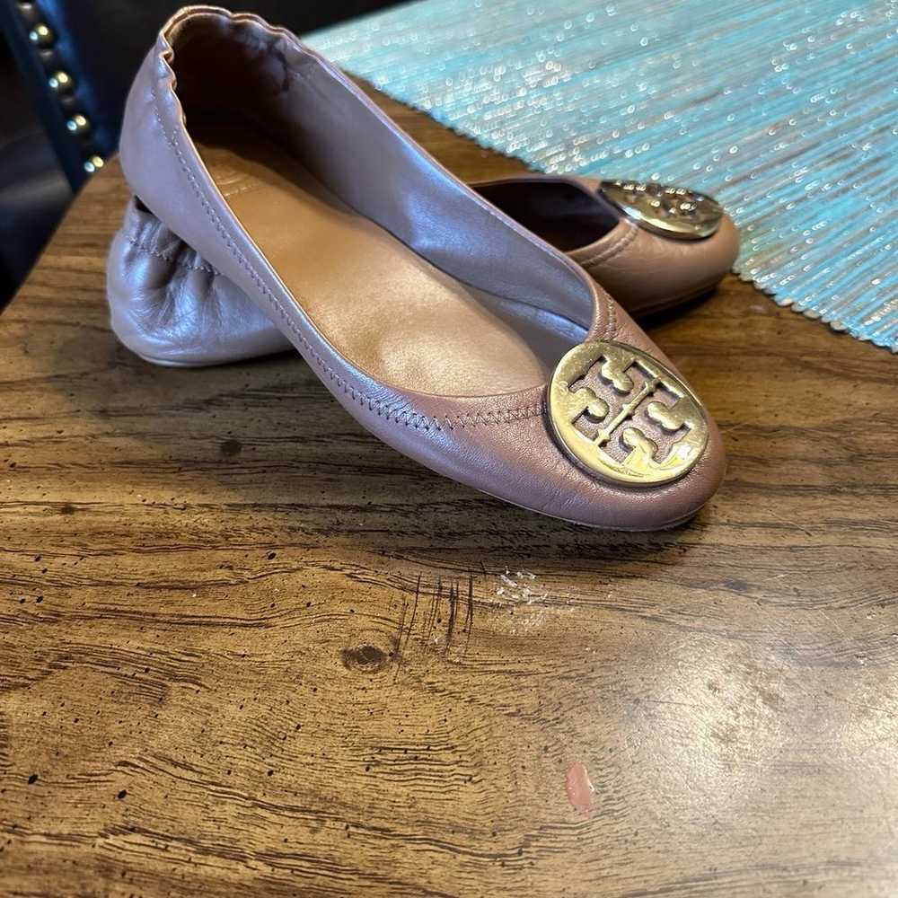 Tory Burch Minnie Ballet Flat in Tan - image 2