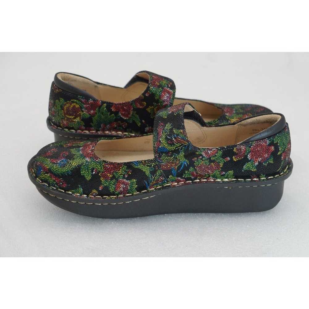 Alegria Paloma Mary Jane Black Floral Shoes Women… - image 10