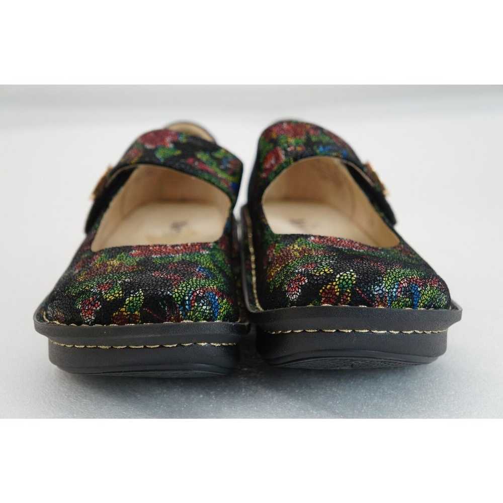 Alegria Paloma Mary Jane Black Floral Shoes Women… - image 4