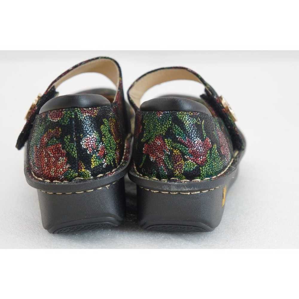 Alegria Paloma Mary Jane Black Floral Shoes Women… - image 6