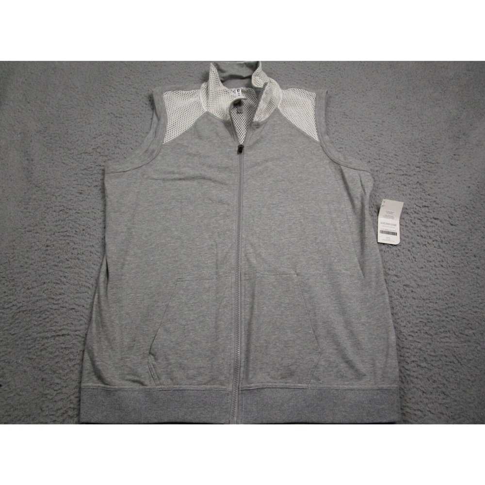 Fabletics Fabletics Vest Womens XXL Gray Sleevele… - image 1