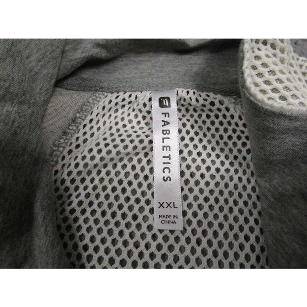 Fabletics Fabletics Vest Womens XXL Gray Sleevele… - image 2