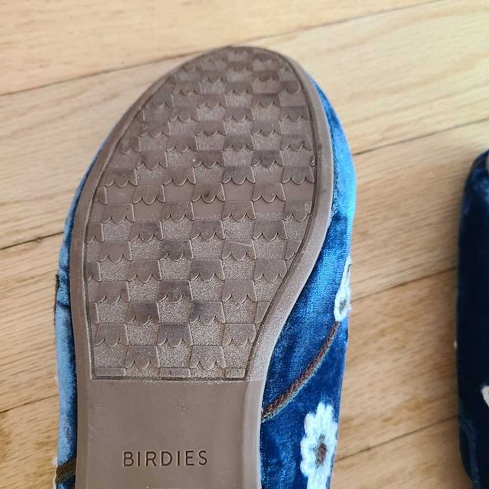 Birdies The Starling Blue Flats Size 7.5 Velvet O… - image 6