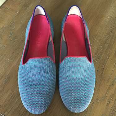 Rothy’s Blue Bell Triple Stitch Loafers sz 11 - image 1