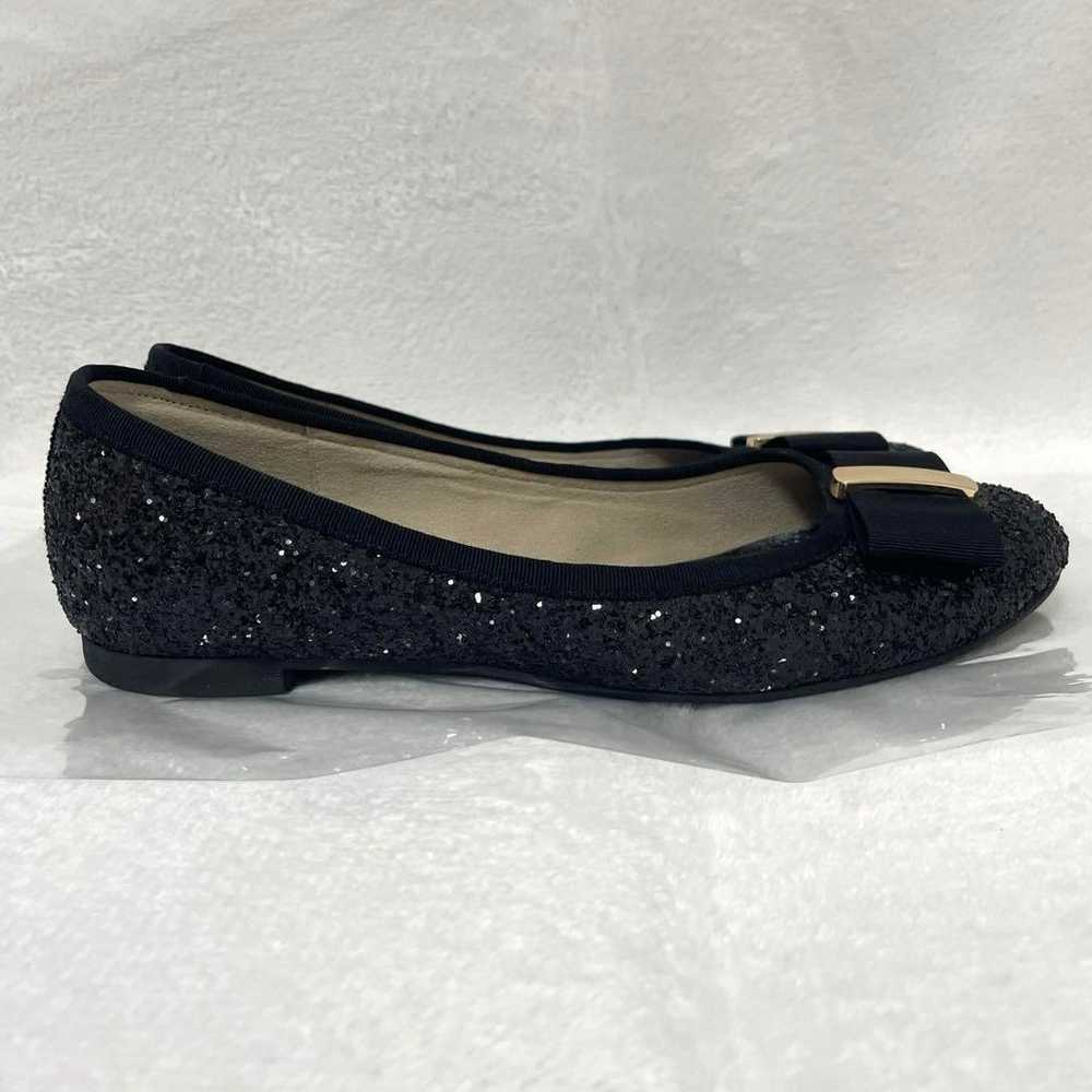 Brand new DIANA Glitter Ribbon Flat Pumps in 24cm… - image 6