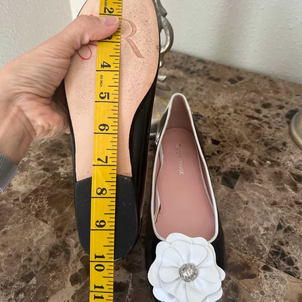 Taryn Rose  Two tone Ballet flats Rose accent 6.5M - image 11