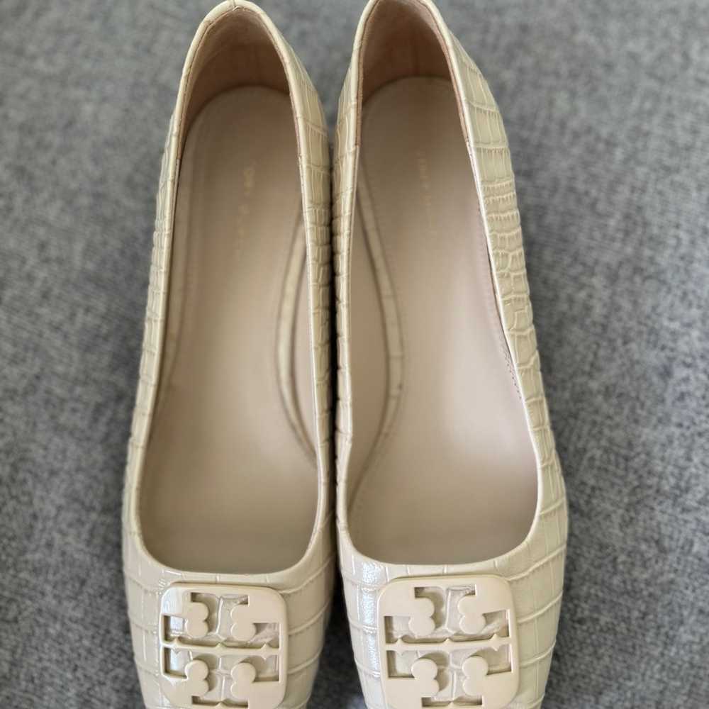 Tory Burch Leather Flats - image 1