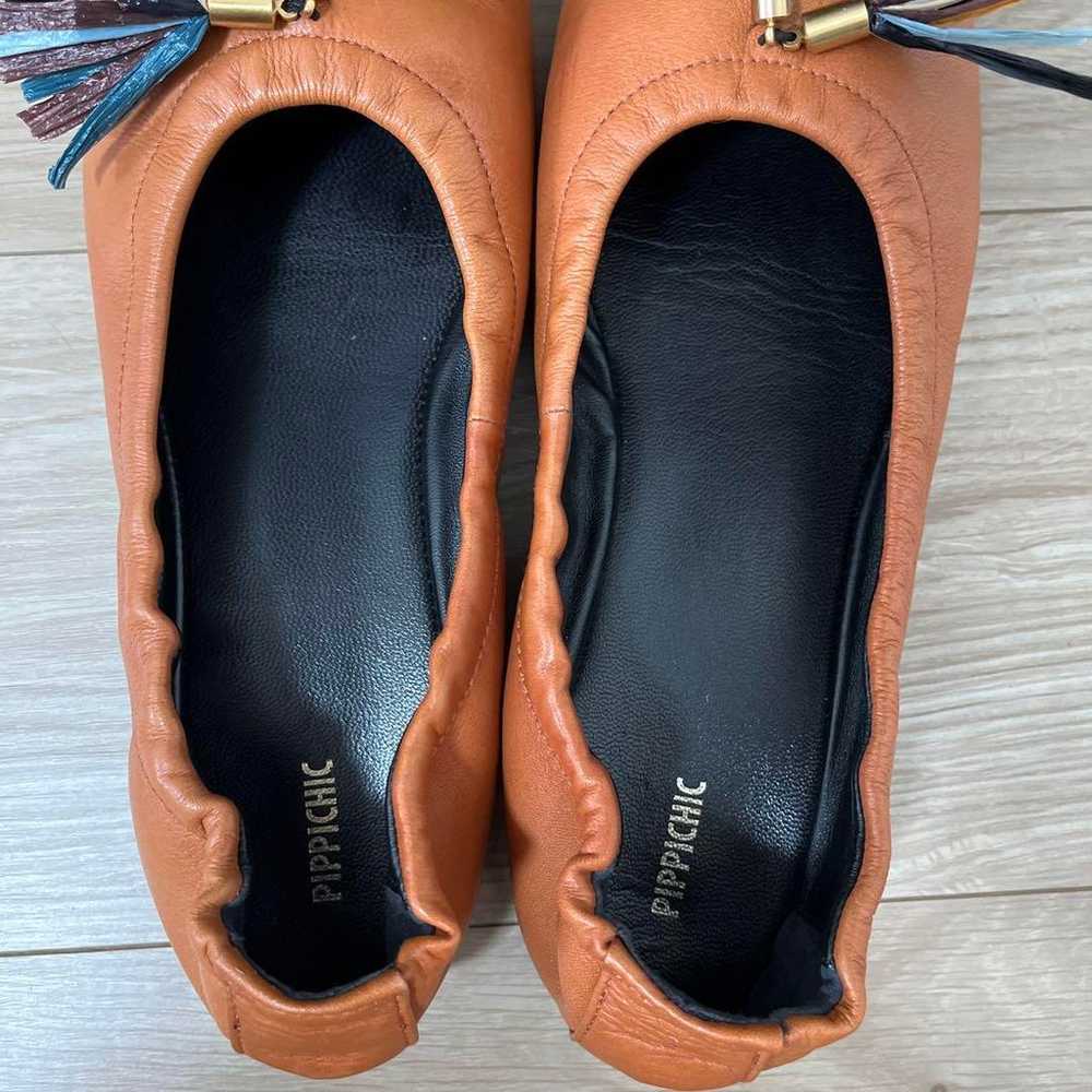 Great condition! PIPPICHIC Fringe Flat Shoes size… - image 11