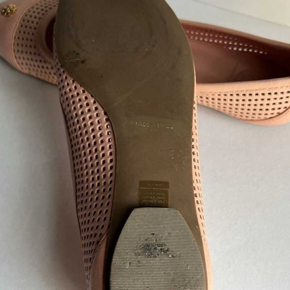 TORY BURCH Pink Taupe Nude Patent Leather Cap Toe… - image 10