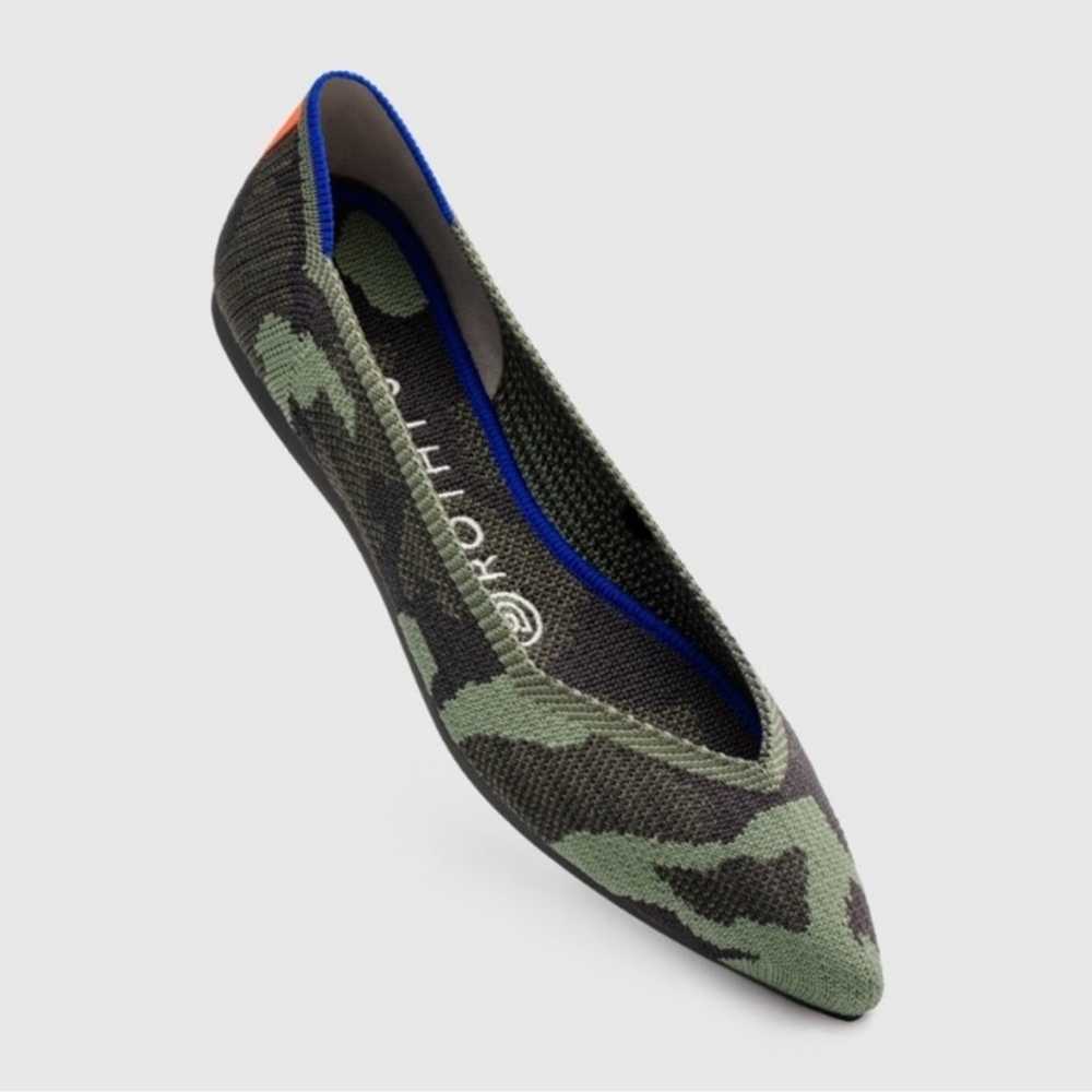 Rothy’s green camo point 8.5 - image 2