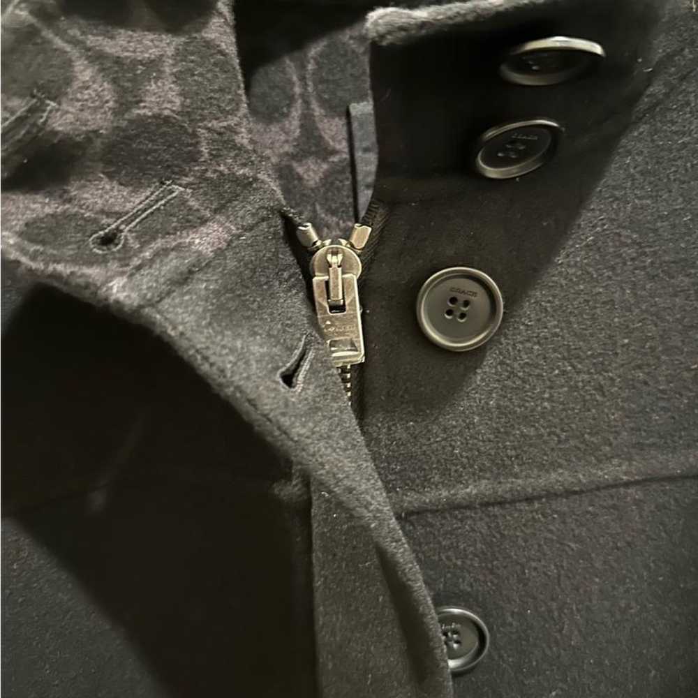 Coach Wool trench coat - image 5