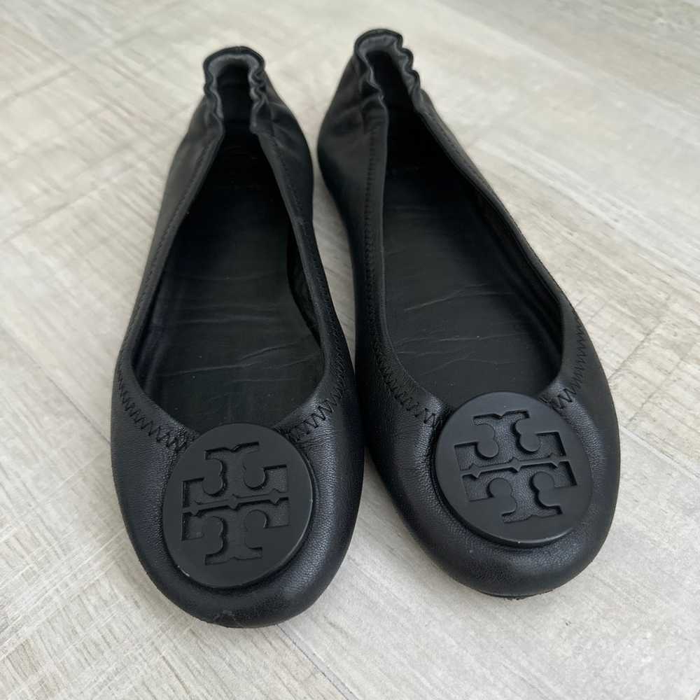 Tory Burch Mini Travel Ballet Flat Black - image 1