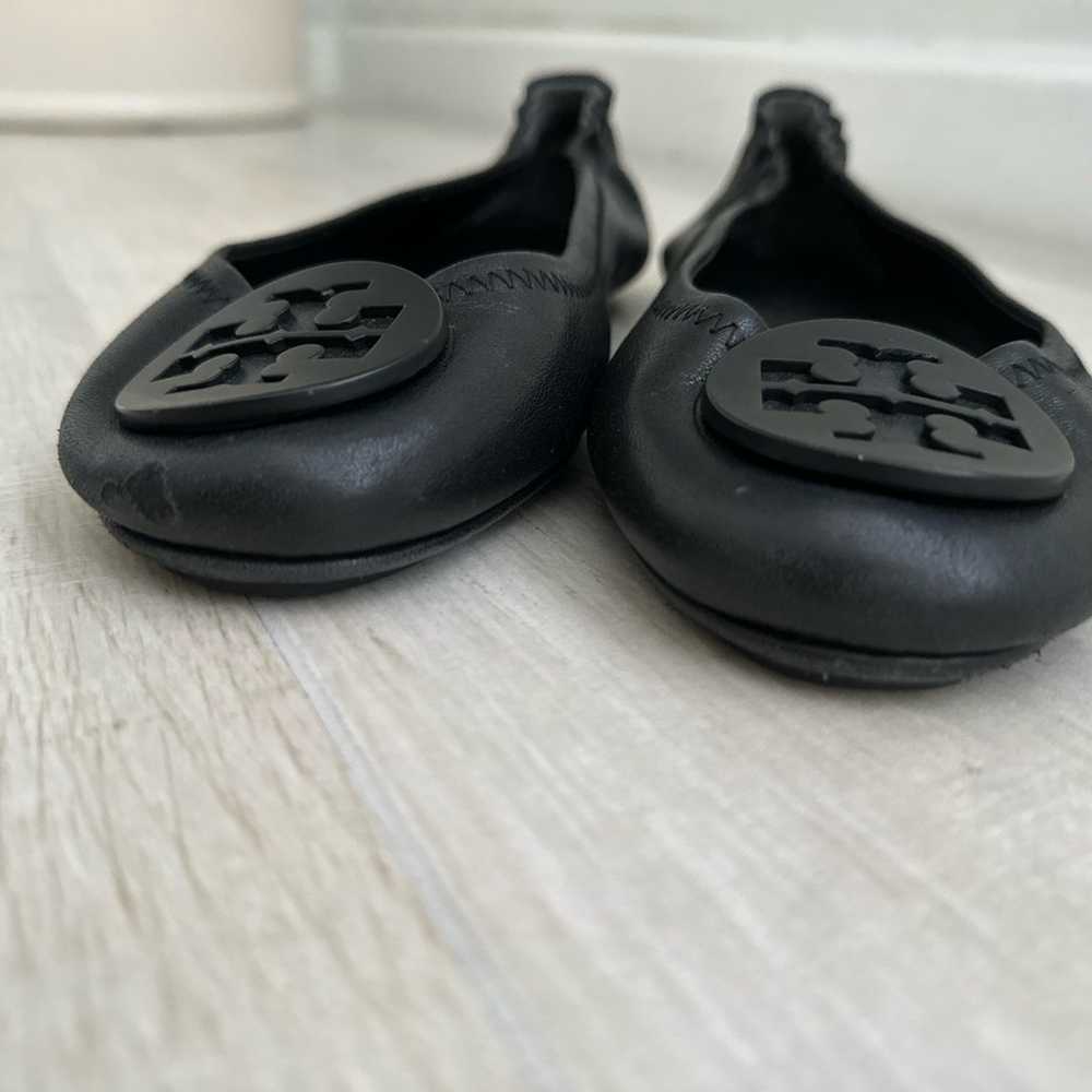 Tory Burch Mini Travel Ballet Flat Black - image 2