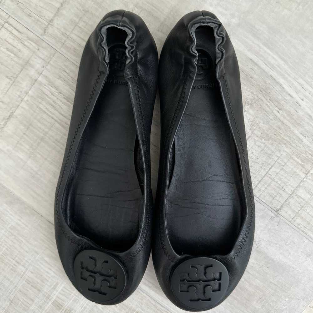 Tory Burch Mini Travel Ballet Flat Black - image 4