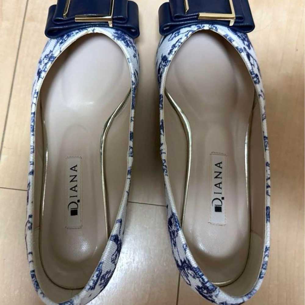 Diana Flat Pumps Dark Blue Faux Navy Smooth - image 3