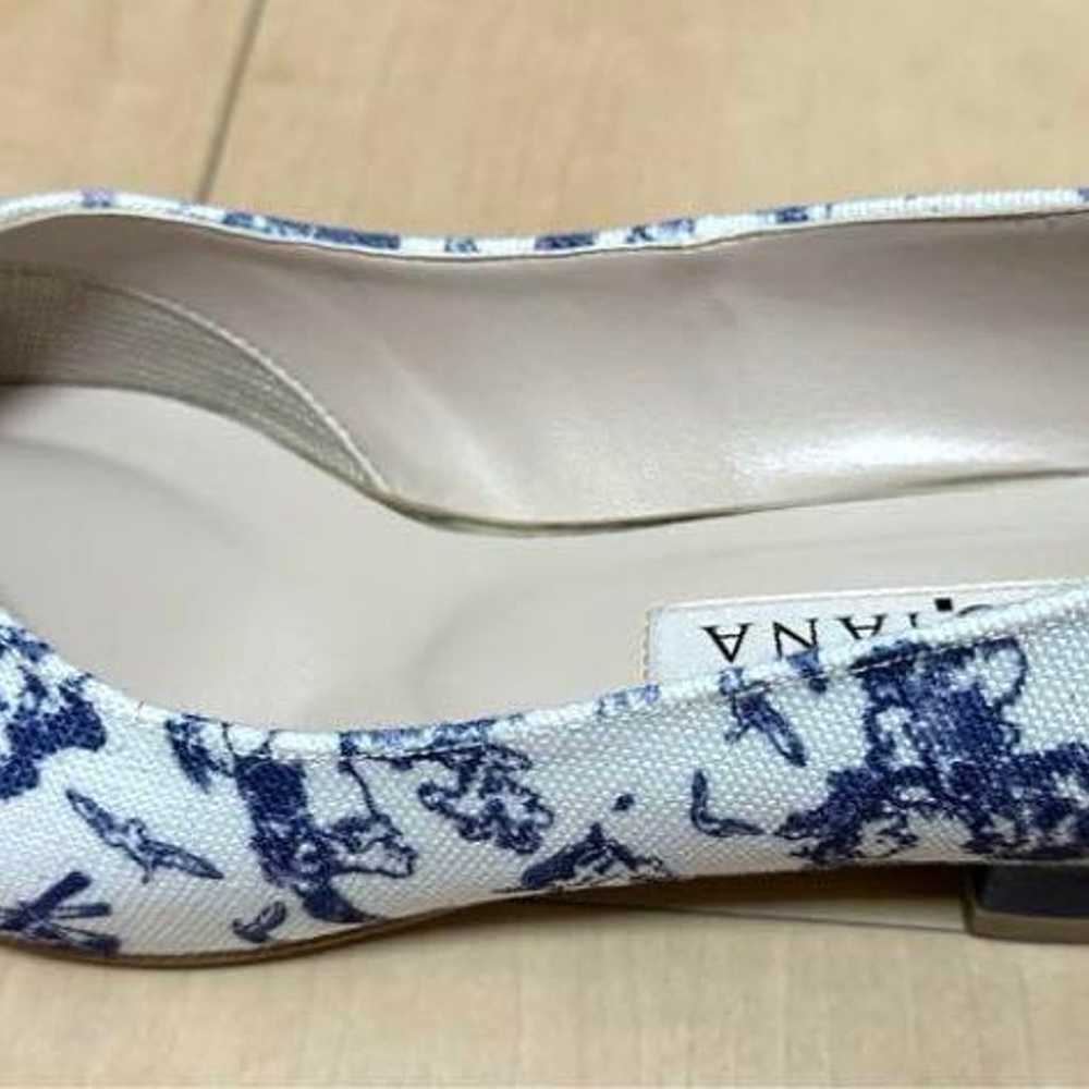 Diana Flat Pumps Dark Blue Faux Navy Smooth - image 4