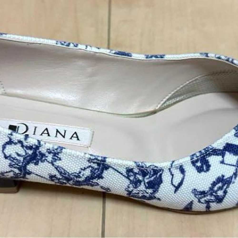 Diana Flat Pumps Dark Blue Faux Navy Smooth - image 6