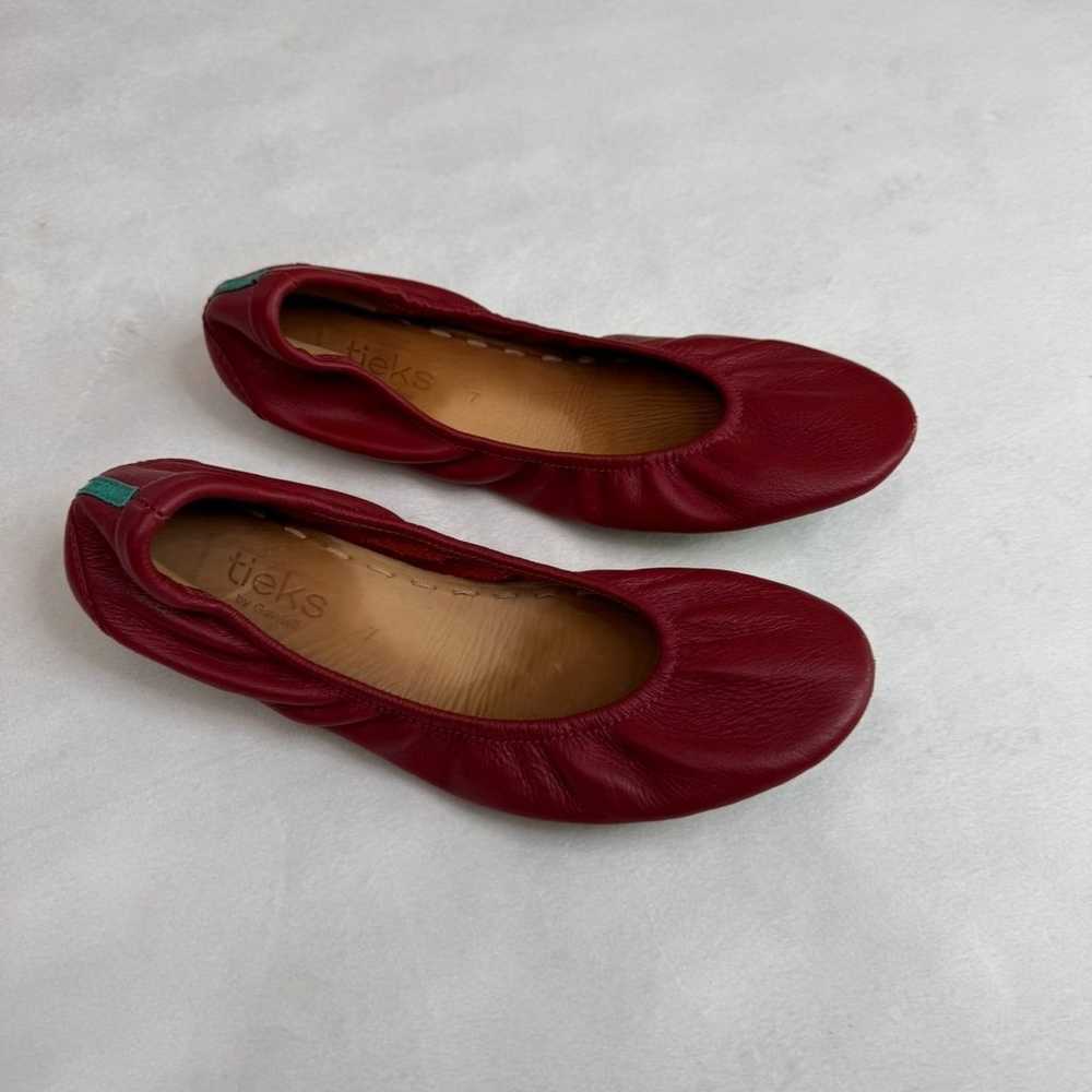 Tieks Blallet Flats Cardinal Red 7 - image 3