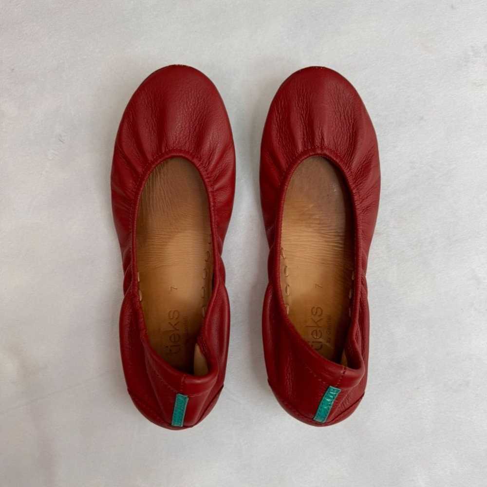 Tieks Blallet Flats Cardinal Red 7 - image 8