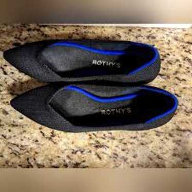 Rothys The Point Black size 9