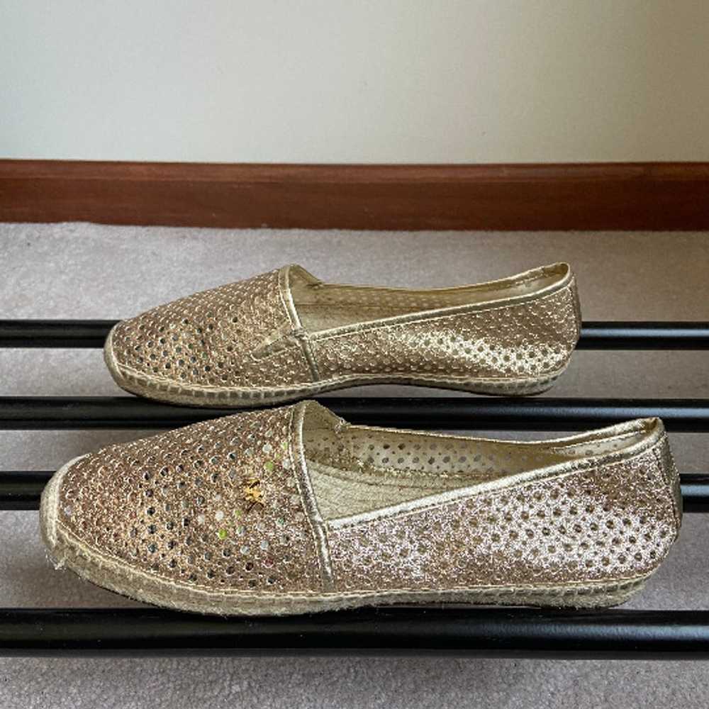 MICHAEL KORS Women Gold Espadrilles NEW - image 3