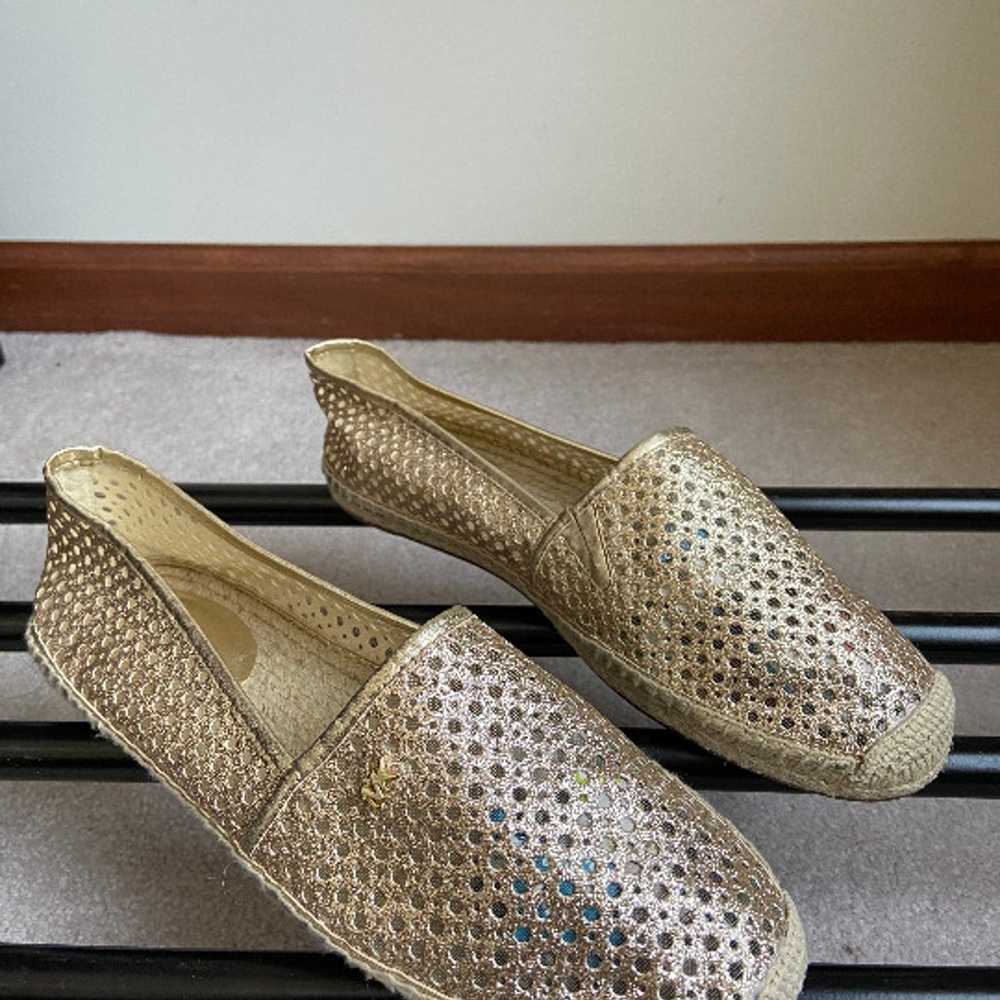 MICHAEL KORS Women Gold Espadrilles NEW - image 7