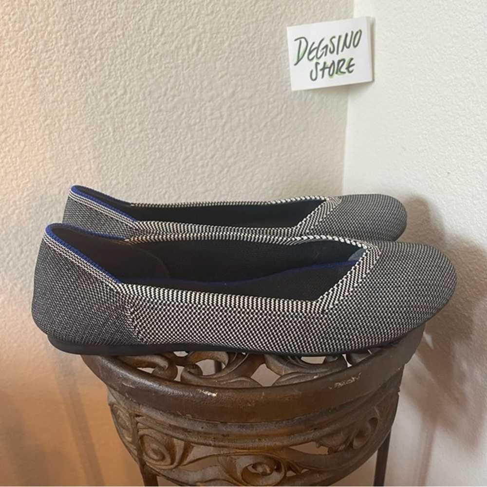 Rothys Slip On Grey / Black Flats - image 4