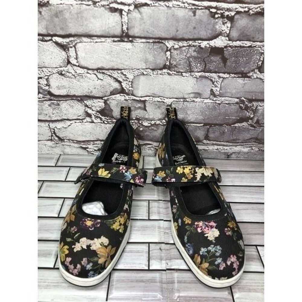 Dr Marten’s Askins Black Fabric Floral MaryJanes … - image 6