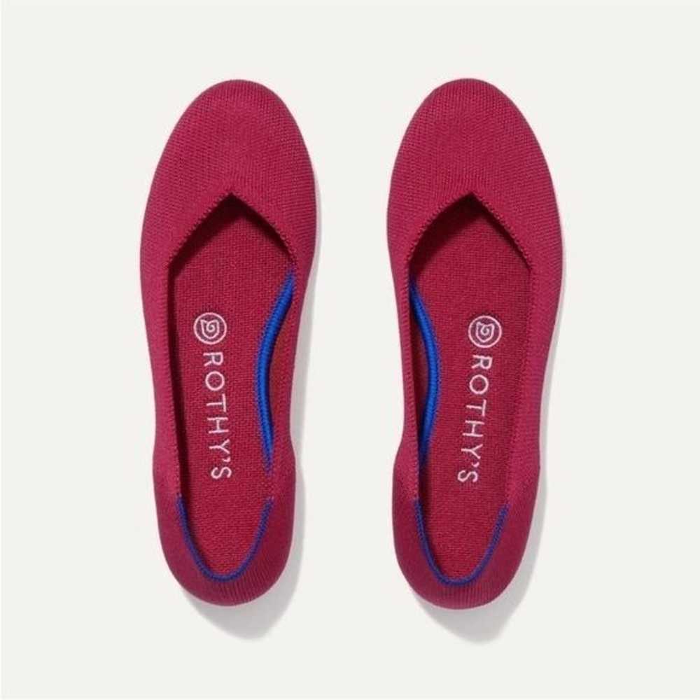 Rothy’s The Loafer Red Solid Size 8 - image 1