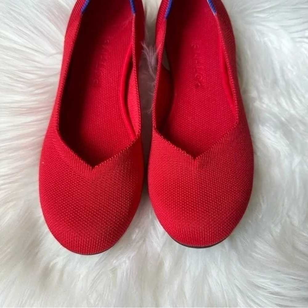 Rothy’s The Loafer Red Solid Size 8 - image 2