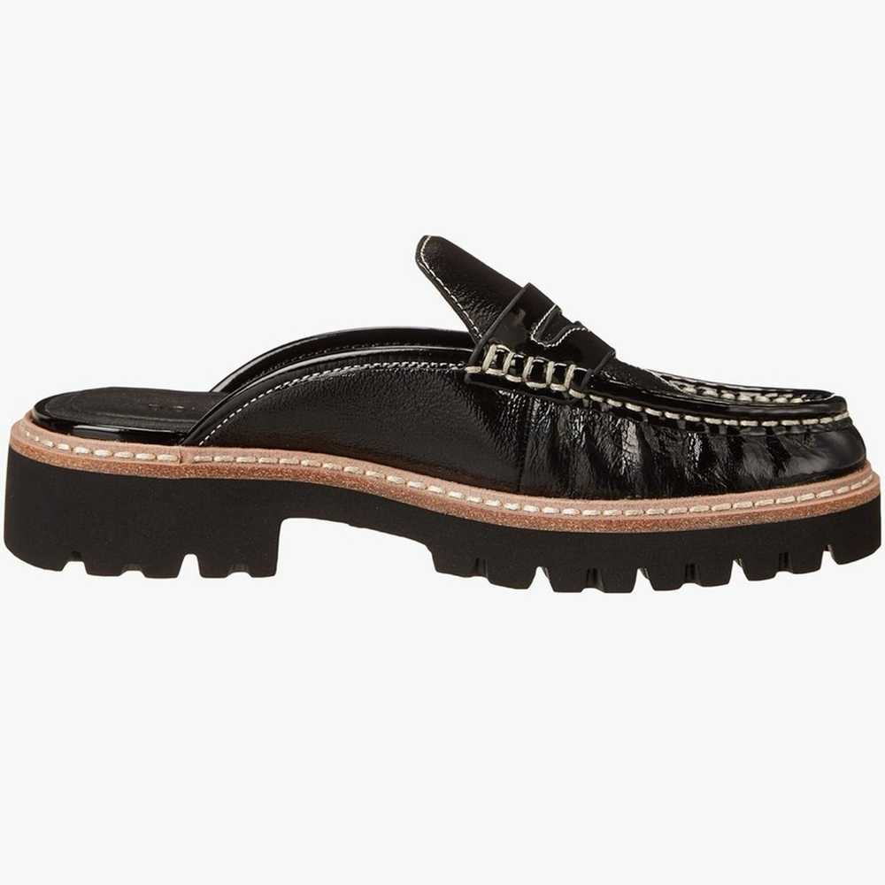 Donald Pliner Hillie Patent Leather Penny Loafer … - image 2